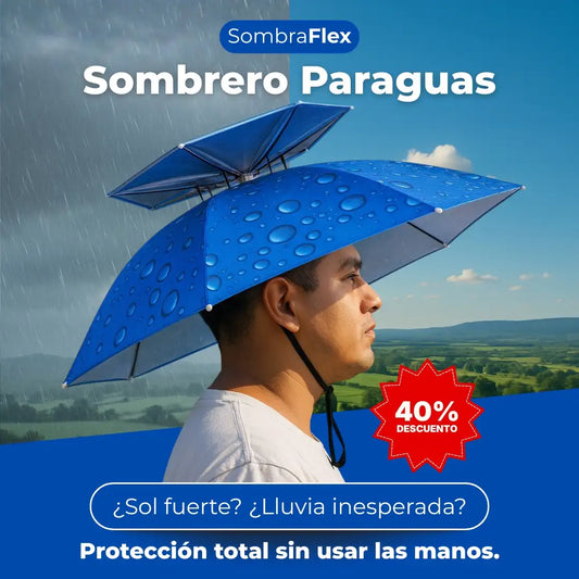 SombraFlex – Sombrero Paraguas Manos Libres