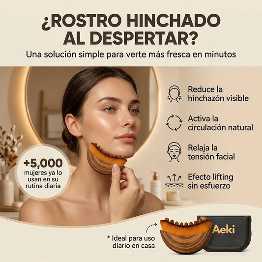 Brocha Facial de Drenaje Linfático
