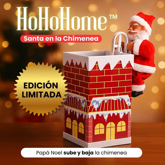 Hohohome™ Papa Noel en Chimenea